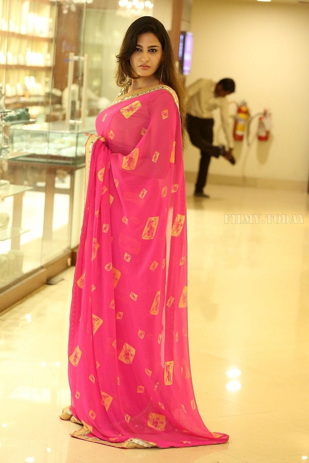 Actress Shweta Jadhav Stills at Trendz Exhibition Hyderabad | Picture 1575202