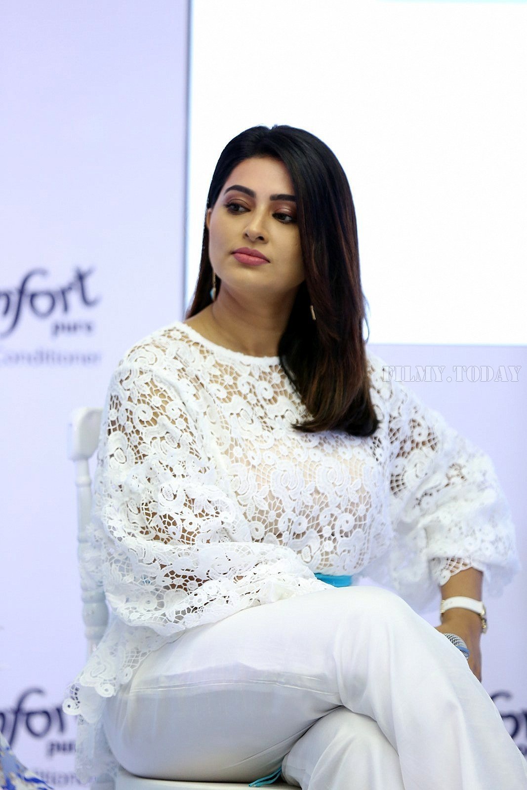 Actress Sneha stills during the launch of comfort pure fabric conditioner | Picture 1574846