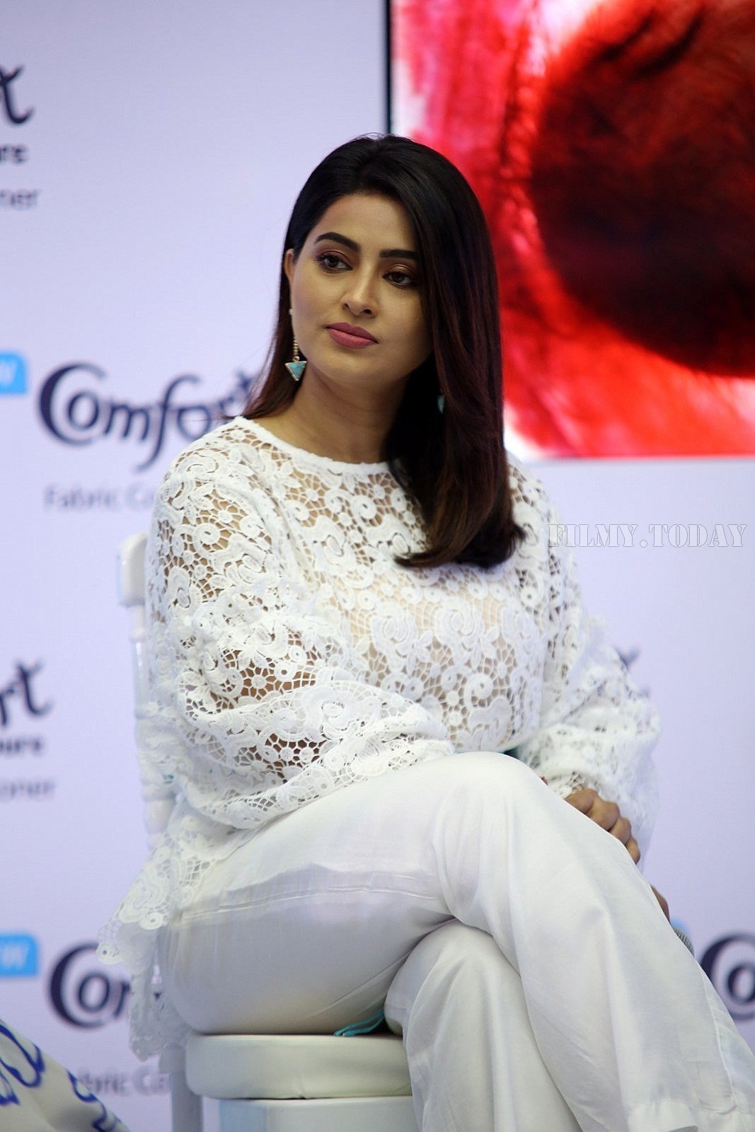 Actress Sneha stills during the launch of comfort pure fabric conditioner | Picture 1574829
