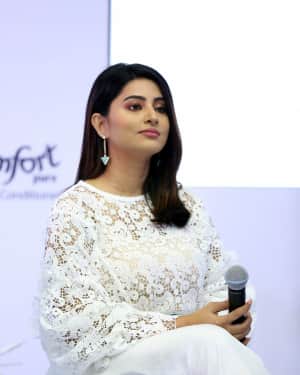 Actress Sneha stills during the launch of comfort pure fabric conditioner | Picture 1574847