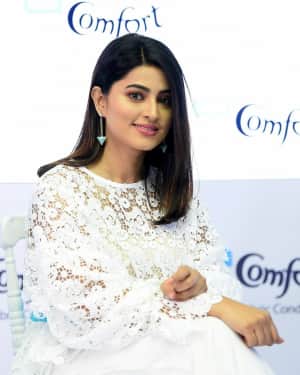 Actress Sneha stills during the launch of comfort pure fabric conditioner | Picture 1574881