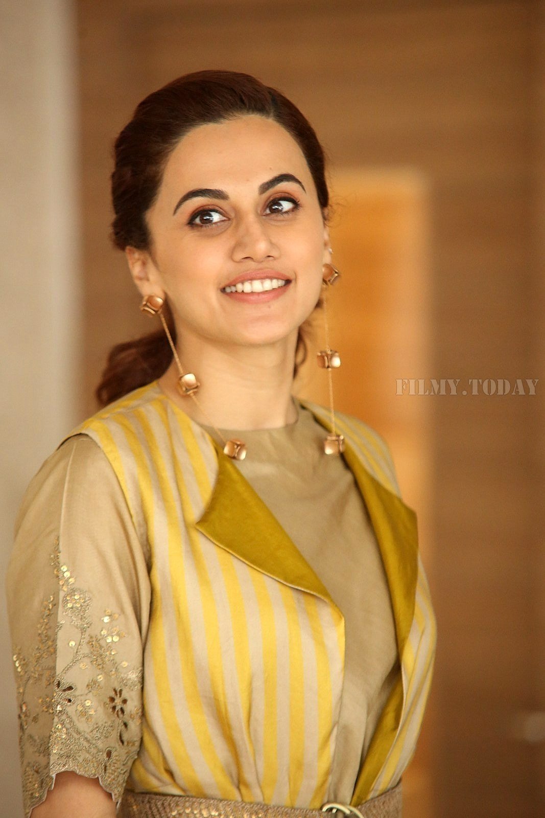Taapsee Pannu Photos during Neevevaro Movie Interview  | Picture 1594366