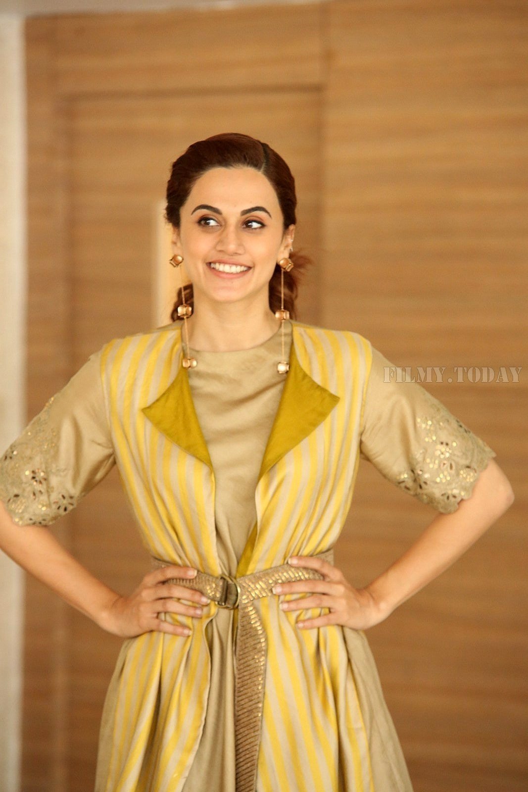 Taapsee Pannu Photos during Neevevaro Movie Interview  | Picture 1594349