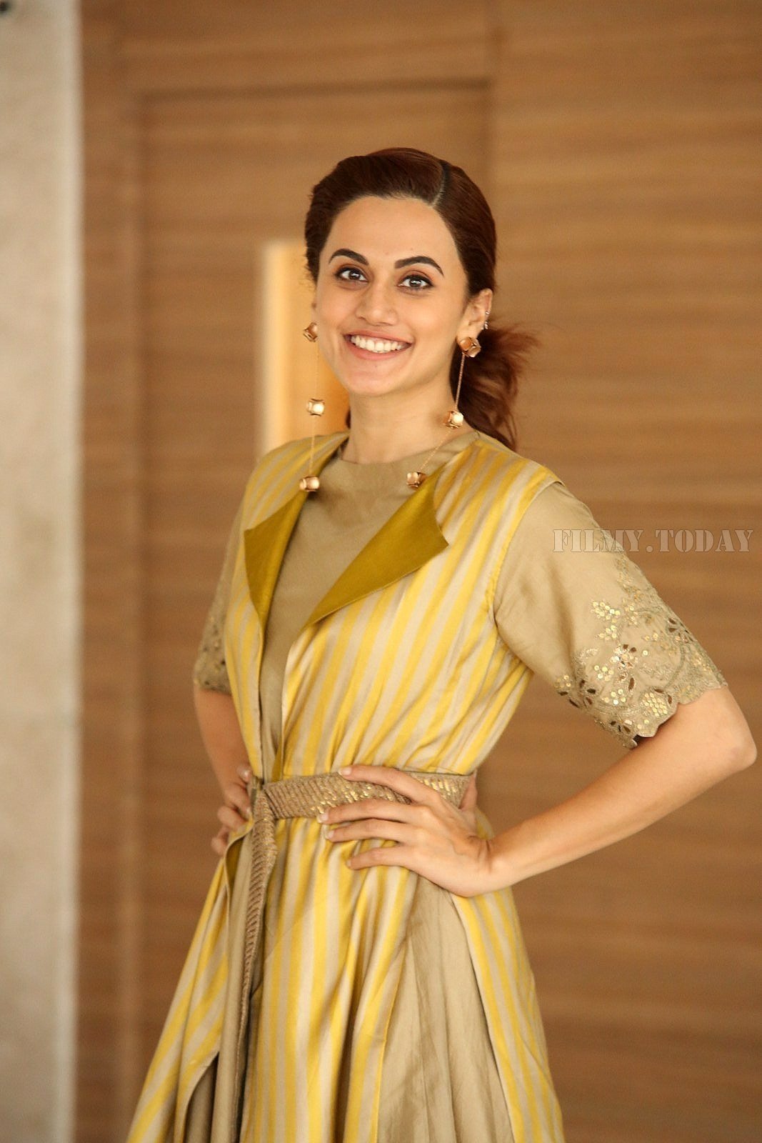 Taapsee Pannu Photos during Neevevaro Movie Interview  | Picture 1594336