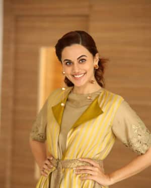 Taapsee Pannu Photos during Neevevaro Movie Interview  | Picture 1594343
