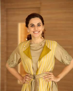 Taapsee Pannu Photos during Neevevaro Movie Interview  | Picture 1594338