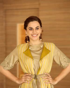Taapsee Pannu Photos during Neevevaro Movie Interview  | Picture 1594347