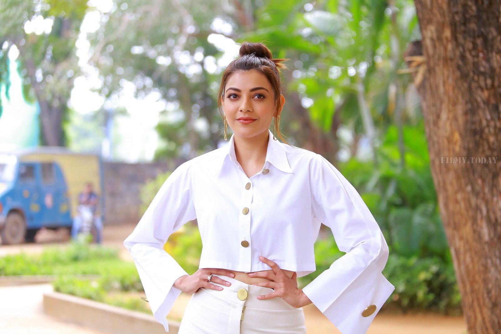 Kajal Aggarwal Photos at Kavacham Film Interview | Picture 1614401