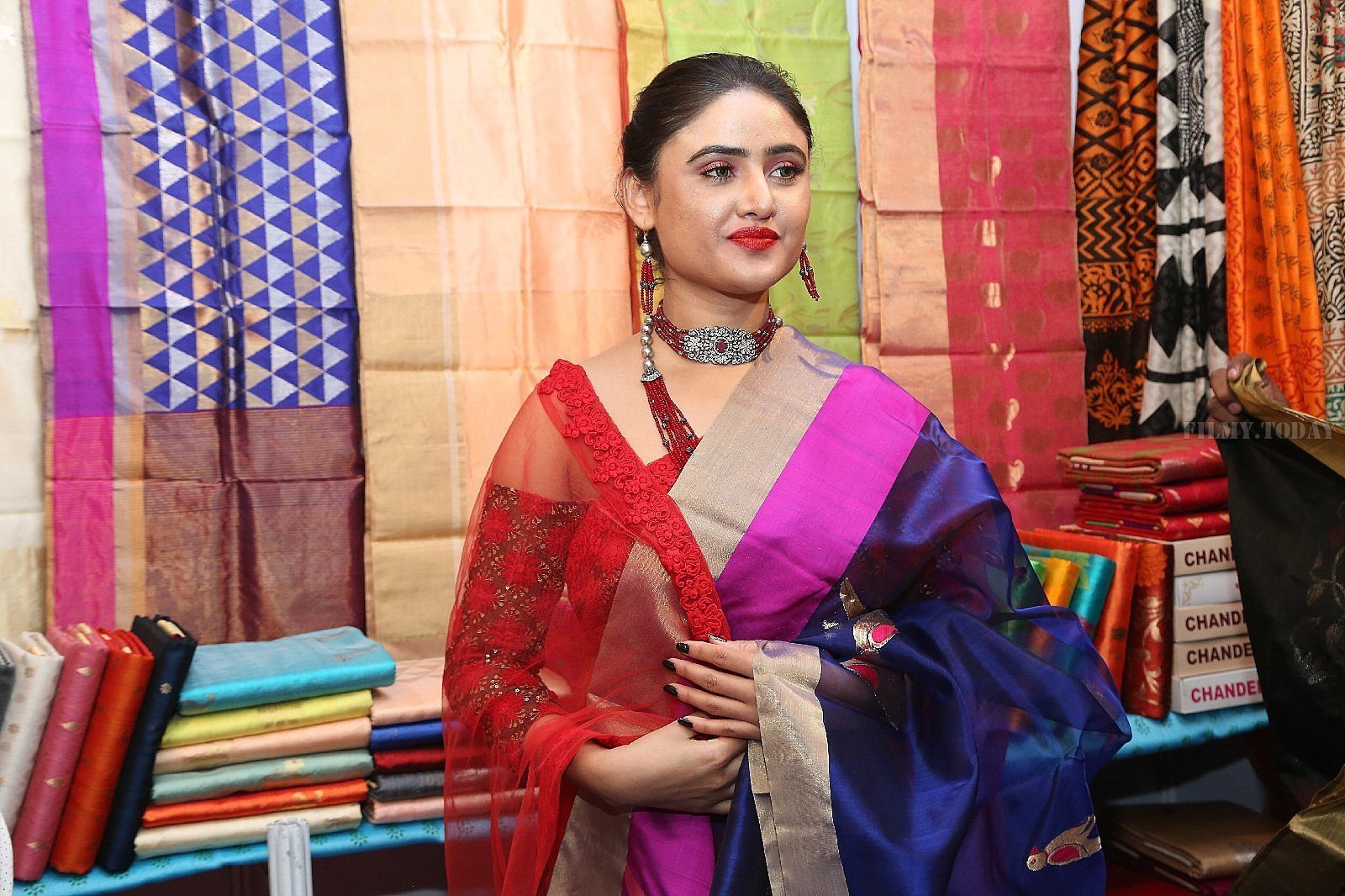 Actress Sony Charishta inaugurated The Royal Fashion Expo Photos | Picture 1617320