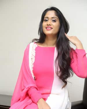 Actress Sowmya Venugopal Stills at Inthalo Ennenni Vinthalo Audio Release | Picture 1566207