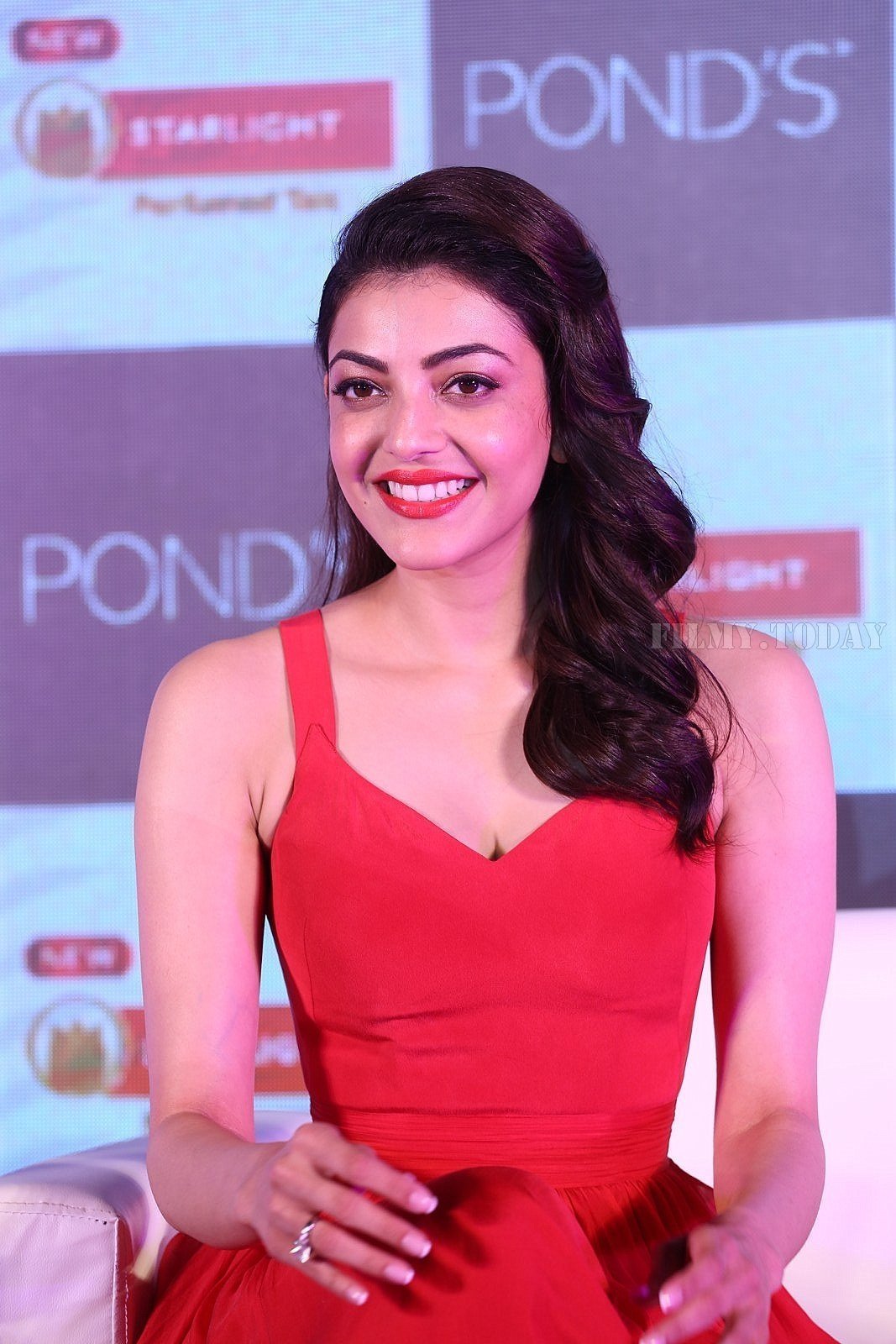 Photos: Kajal Agarwal Launches Ponds Star Light Perfumed Talc Powder | Picture 1568049