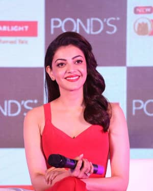 Photos: Kajal Agarwal Launches Ponds Star Light Perfumed Talc Powder | Picture 1568017