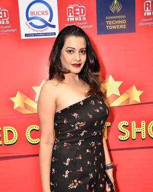 Actress Deeksha Panth at Agnathavasi Red Fm Red Carpet Show Photos | Picture 1558288