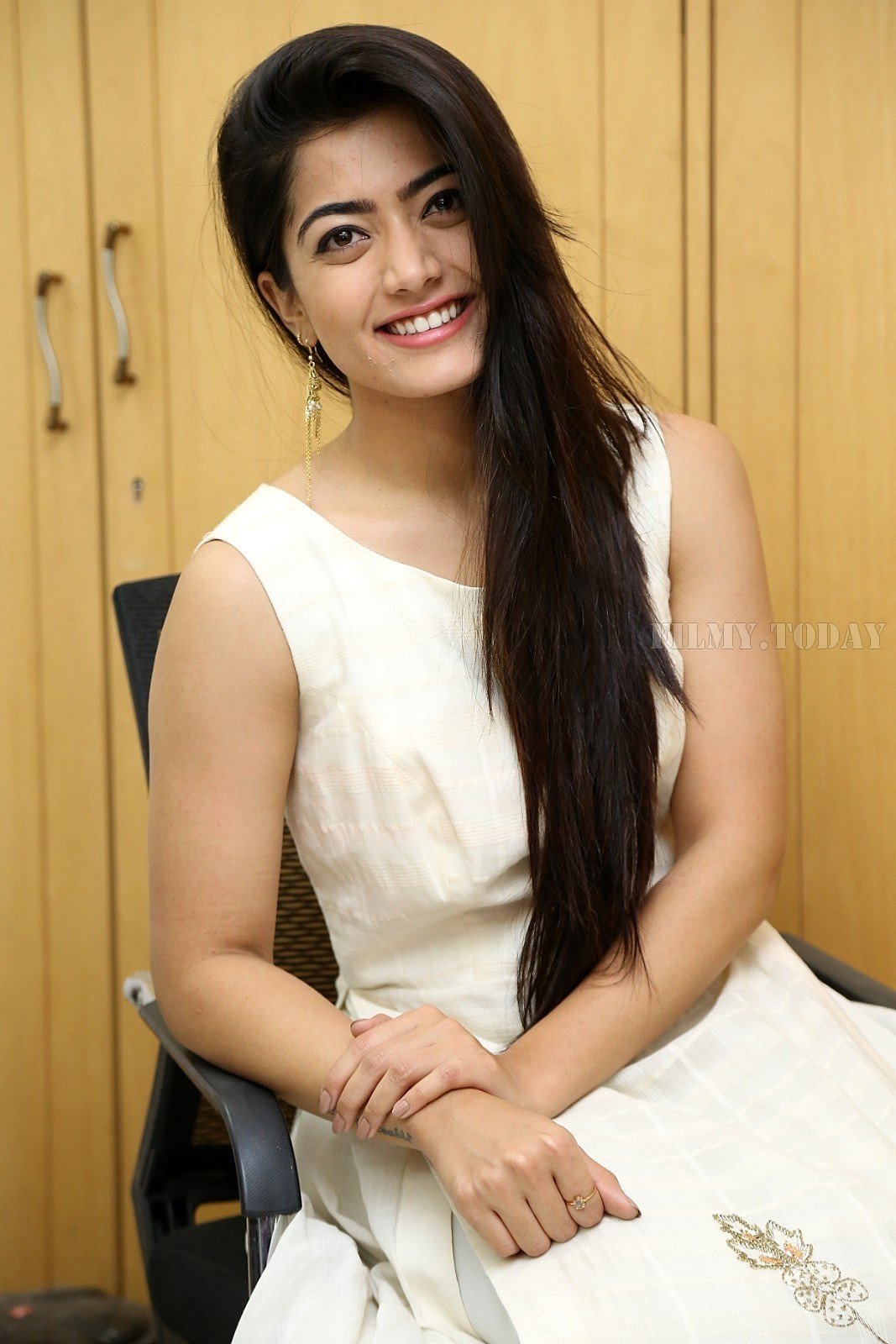 Photos: Rashmika Mandanna Interview For Chalo Telugu Movie | Picture 1562632
