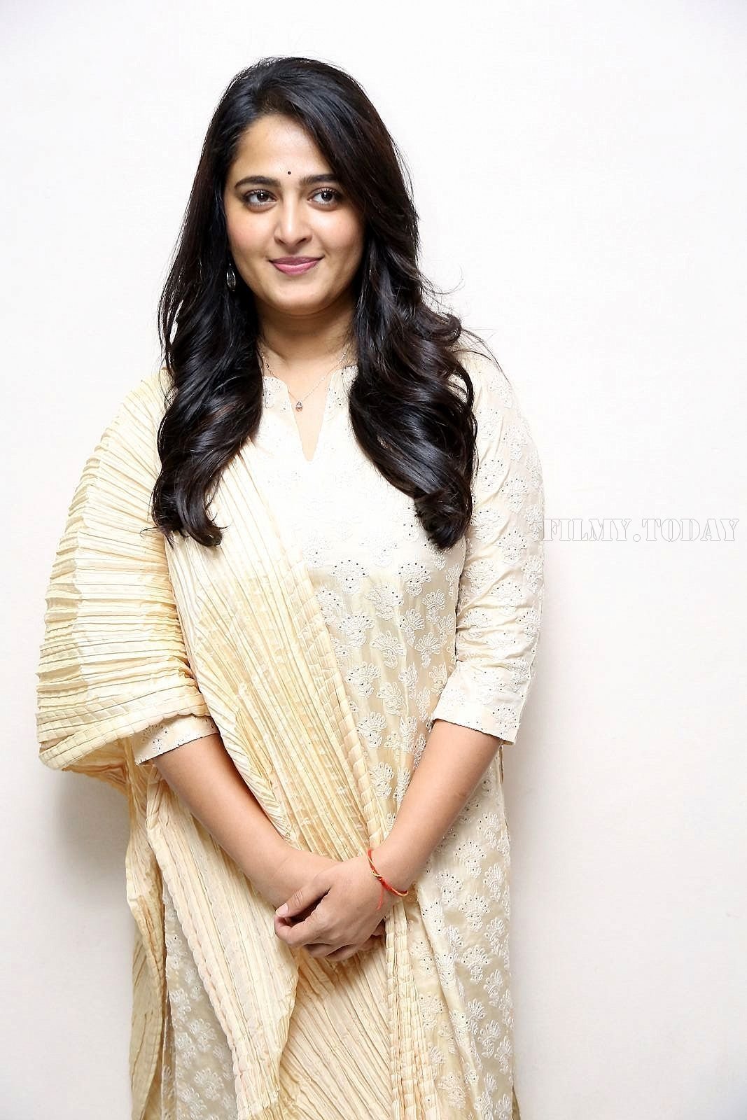 Photos: Actress Anushka Shetty at Bhaagamathie Thanks Meet | Picture 1562945