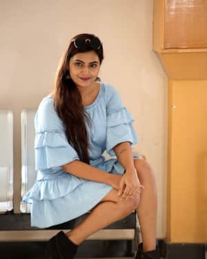 Actress Neha Deshpande Photos at Bichagada Majaka Movie Audio Launch | Picture 1590447