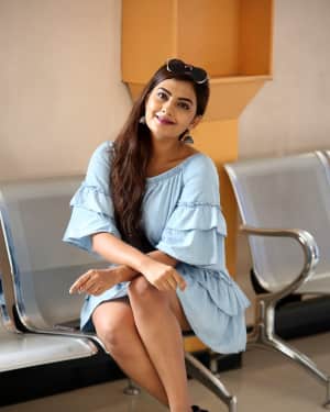Actress Neha Deshpande Photos at Bichagada Majaka Movie Audio Launch | Picture 1590452
