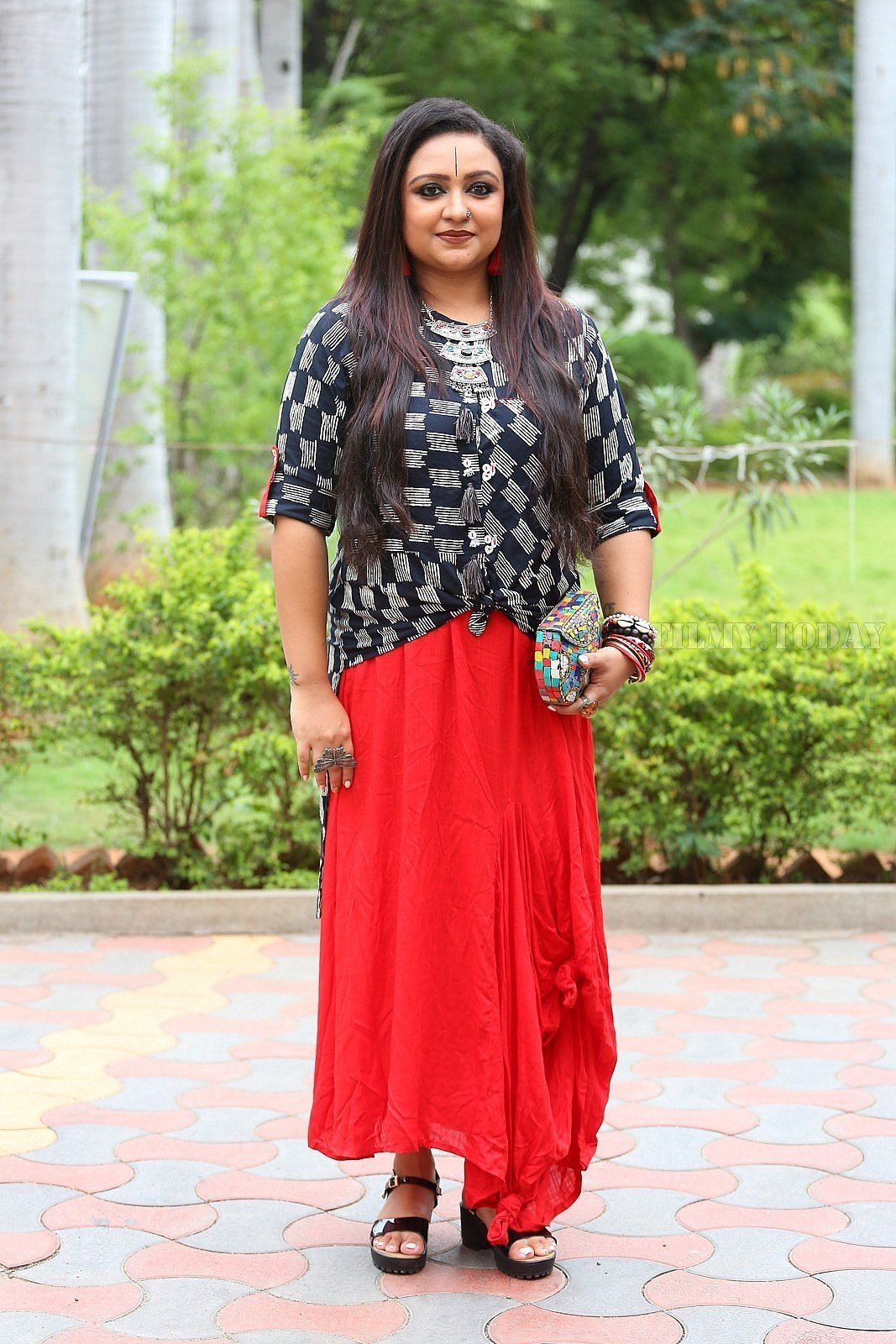 Actress Prathama Prasad Stills at Real Dandupalya Trailer Launch | Picture 1585131