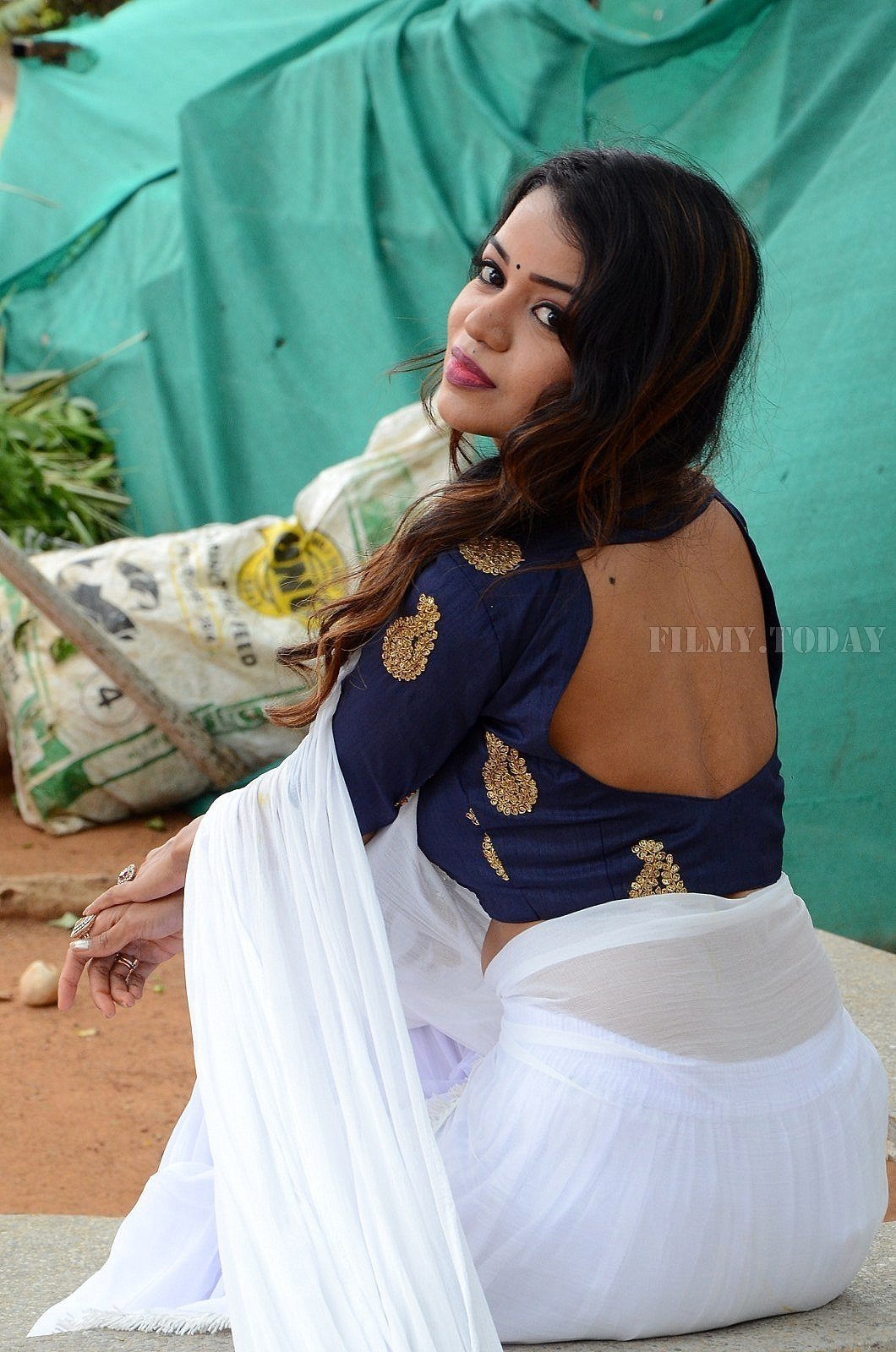 Actress Bhavya Sree Stills at Vudhyama Simham Movie Opening | Picture 1587569
