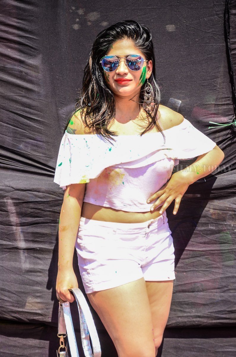 Madhulagna Das - Photos: Celebs Participated Grand Holi Bash at Novotel Airport | Picture 1569186