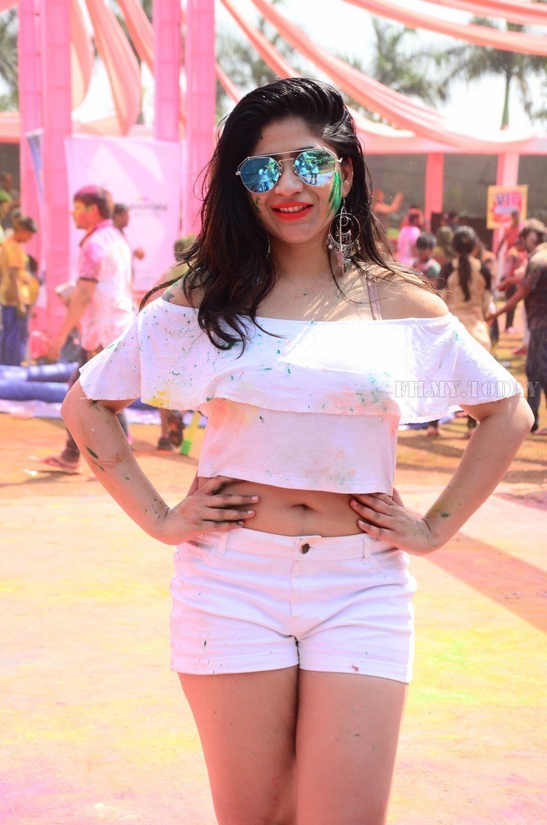 Madhulagna Das - Photos: Celebs Participated Grand Holi Bash at Novotel Airport | Picture 1569169