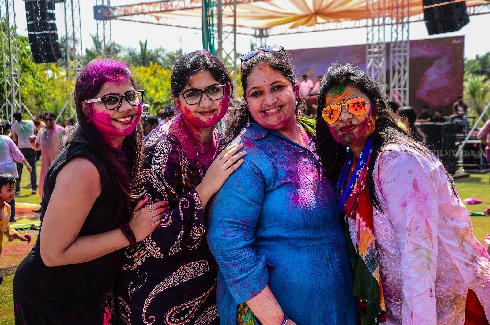 Photos: Celebs Participated Grand Holi Bash at Novotel Airport | Picture 1569125