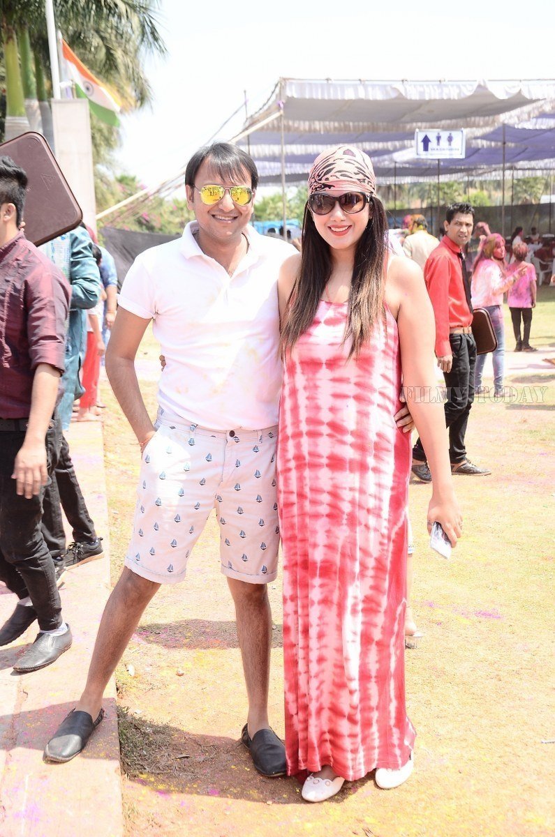 Photos: Celebs Participated Grand Holi Bash at Novotel Airport | Picture 1569078