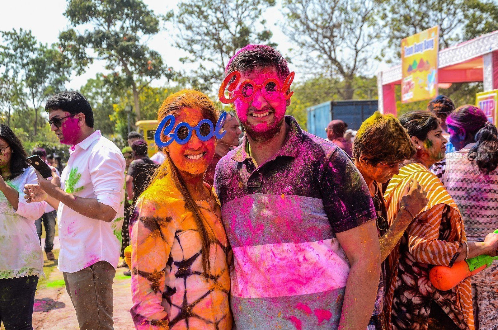 Photos: Celebs Participated Grand Holi Bash at Novotel Airport | Picture 1569120