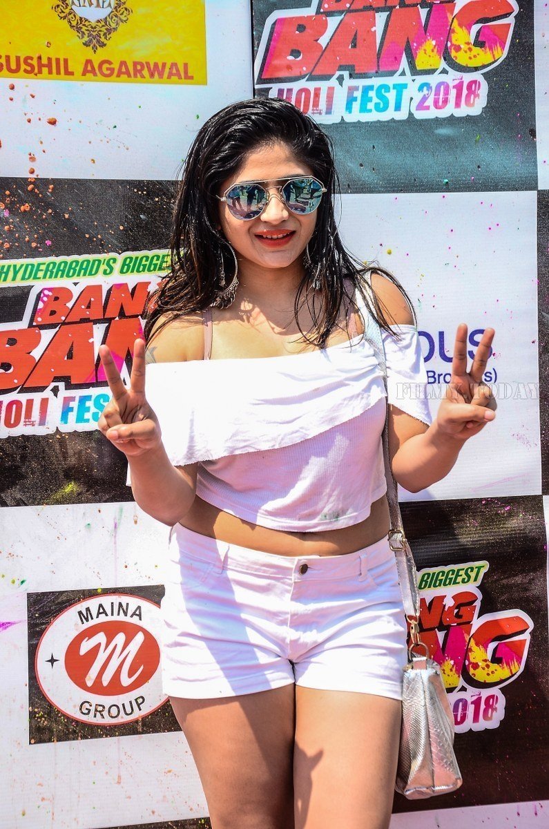 Madhulagna Das - Photos: Celebs Participated Grand Holi Bash at Novotel Airport | Picture 1569176