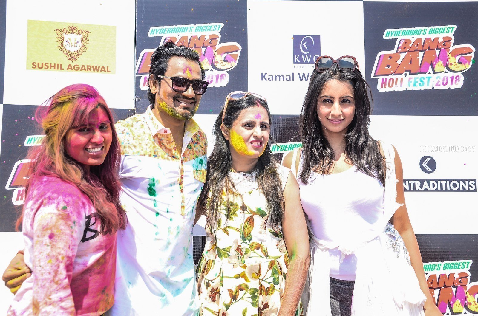 Photos: Celebs Participated Grand Holi Bash at Novotel Airport | Picture 1569080