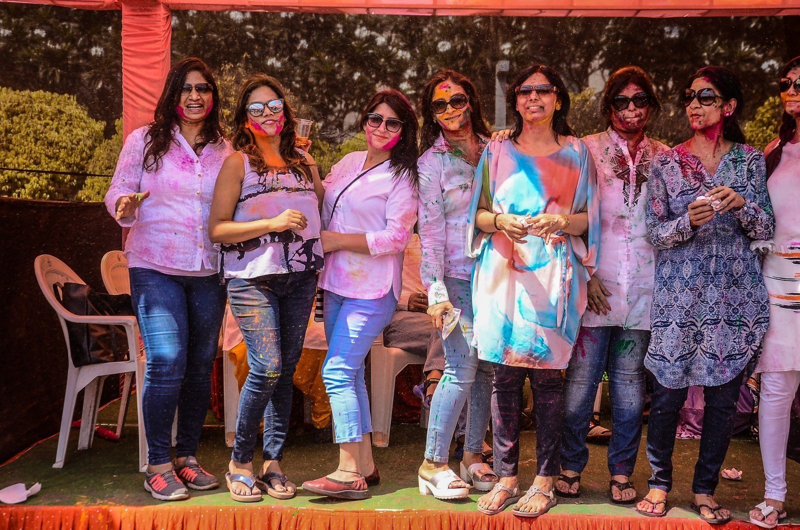 Photos: Celebs Participated Grand Holi Bash at Novotel Airport | Picture 1569119