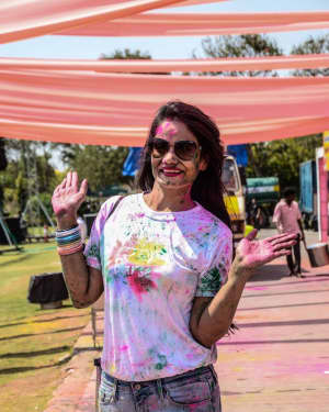 Photos: Celebs Participated Grand Holi Bash at Novotel Airport | Picture 1569087