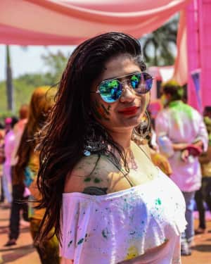 Madhulagna Das - Photos: Celebs Participated Grand Holi Bash at Novotel Airport | Picture 1569194