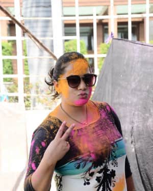 Photos: Celebs Participated Grand Holi Bash at Novotel Airport | Picture 1569071