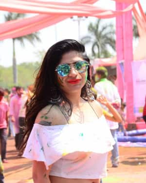 Madhulagna Das - Photos: Celebs Participated Grand Holi Bash at Novotel Airport | Picture 1569196