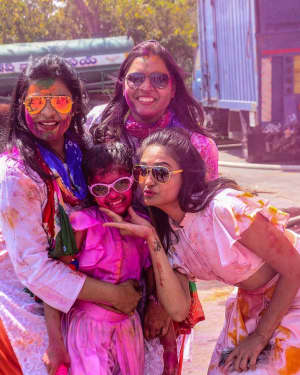 Photos: Celebs Participated Grand Holi Bash at Novotel Airport | Picture 1569123