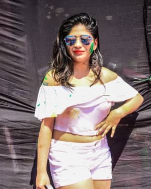 Madhulagna Das - Photos: Celebs Participated Grand Holi Bash at Novotel Airport | Picture 1569186
