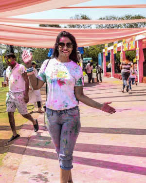 Photos: Celebs Participated Grand Holi Bash at Novotel Airport | Picture 1569086