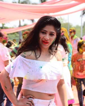 Madhulagna Das - Photos: Celebs Participated Grand Holi Bash at Novotel Airport | Picture 1569198