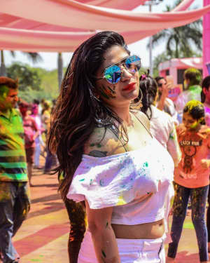 Madhulagna Das - Photos: Celebs Participated Grand Holi Bash at Novotel Airport | Picture 1569193