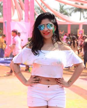 Madhulagna Das - Photos: Celebs Participated Grand Holi Bash at Novotel Airport | Picture 1569169