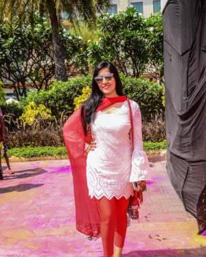Photos: Celebs Participated Grand Holi Bash at Novotel Airport | Picture 1569132