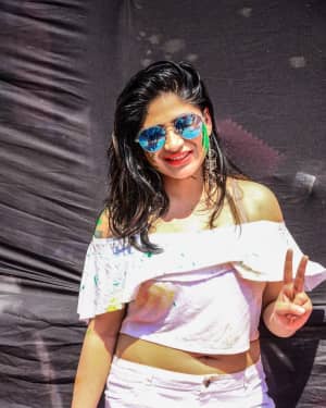 Madhulagna Das - Photos: Celebs Participated Grand Holi Bash at Novotel Airport | Picture 1569189