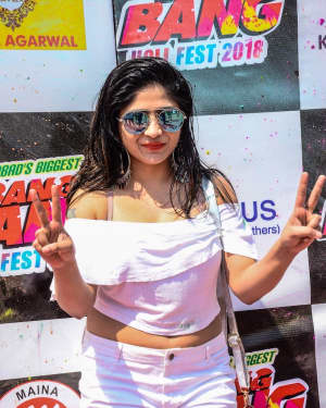 Madhulagna Das - Photos: Celebs Participated Grand Holi Bash at Novotel Airport | Picture 1569175