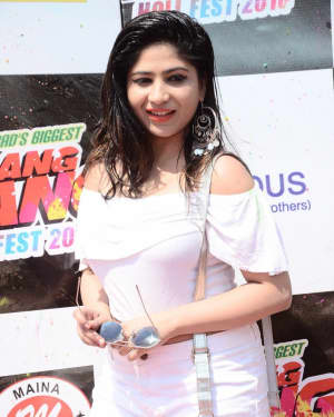 Madhulagna Das - Photos: Celebs Participated Grand Holi Bash at Novotel Airport | Picture 1569183