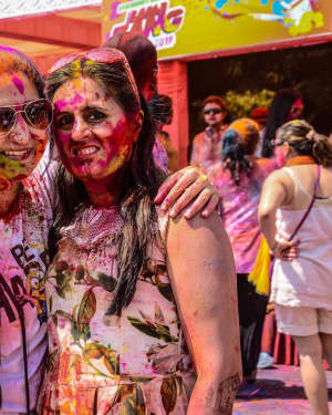 Photos: Celebs Participated Grand Holi Bash at Novotel Airport | Picture 1569121