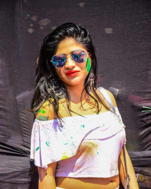 Madhulagna Das - Photos: Celebs Participated Grand Holi Bash at Novotel Airport | Picture 1569185