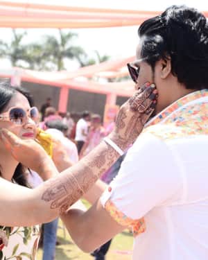 Photos: Celebs Participated Grand Holi Bash at Novotel Airport | Picture 1569073