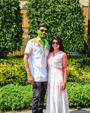 Photos: Celebs Participated Grand Holi Bash at Novotel Airport | Picture 1569133