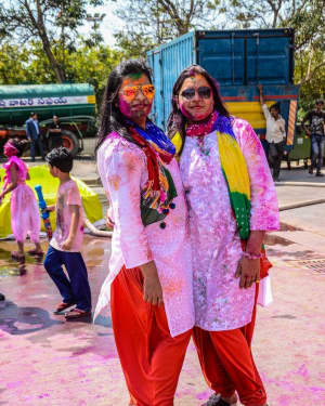 Photos: Celebs Participated Grand Holi Bash at Novotel Airport | Picture 1569124